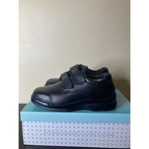 Apex Black Leather Strap Sneakers MEN'S Shoes Size 7.5 Wide